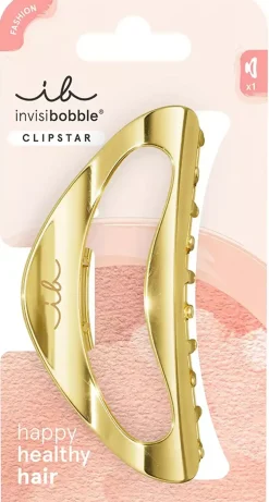 InvisibobbleFashion Clipstar Gold Luxe Hair Claw