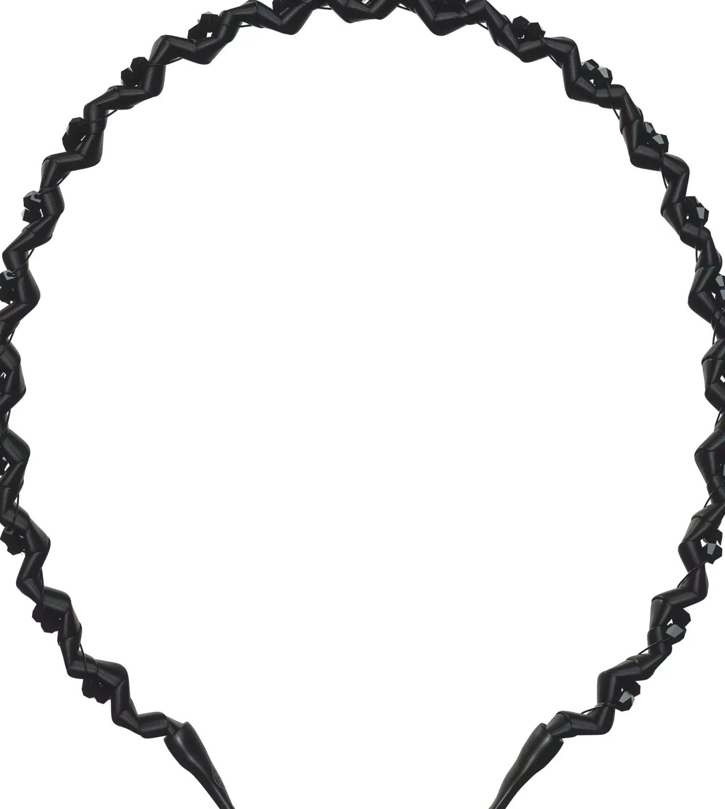InvisibobbleFashion Hairhalo Adjustable Headband Black Sparkle