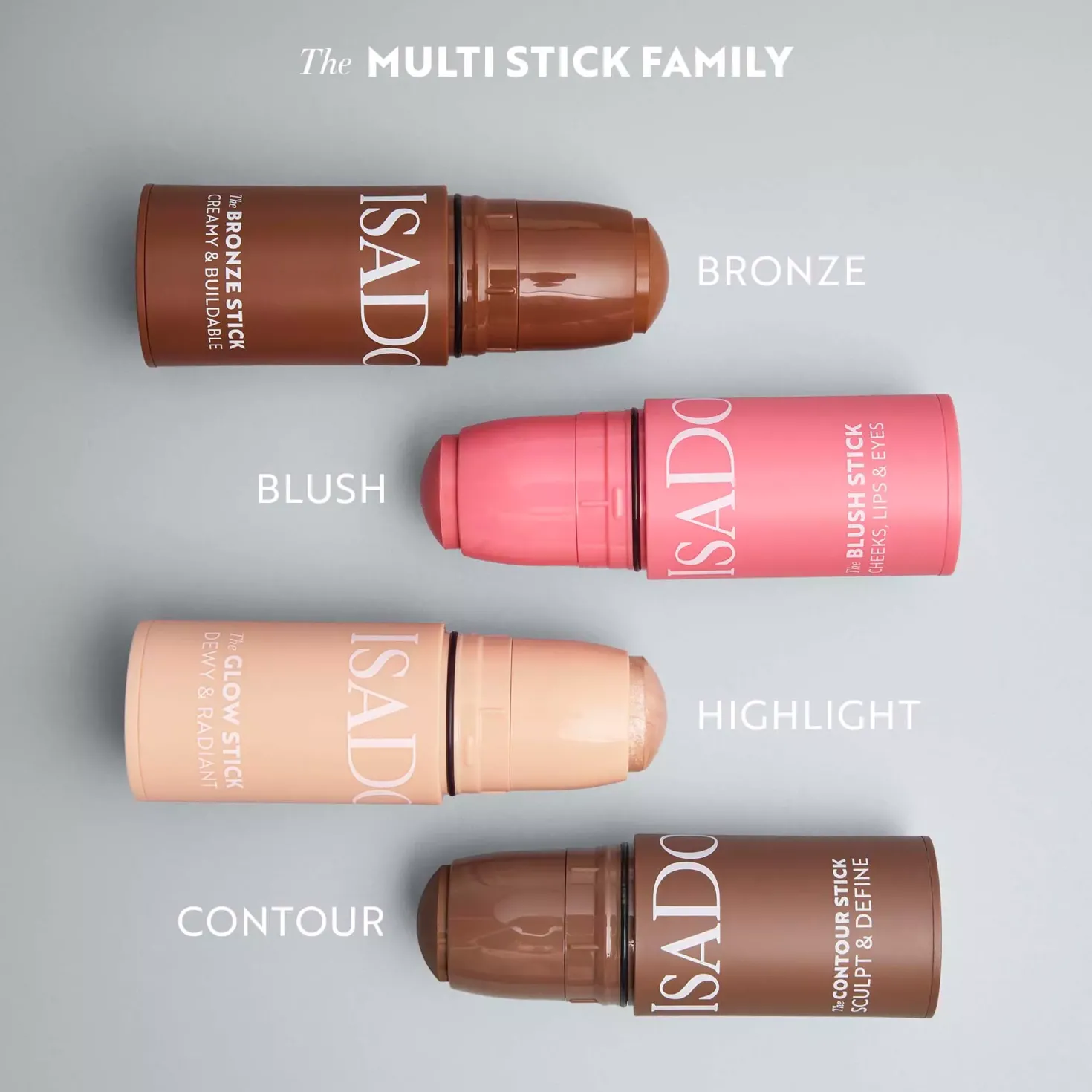 IsaDora Blush Stick 40 Soft Pink