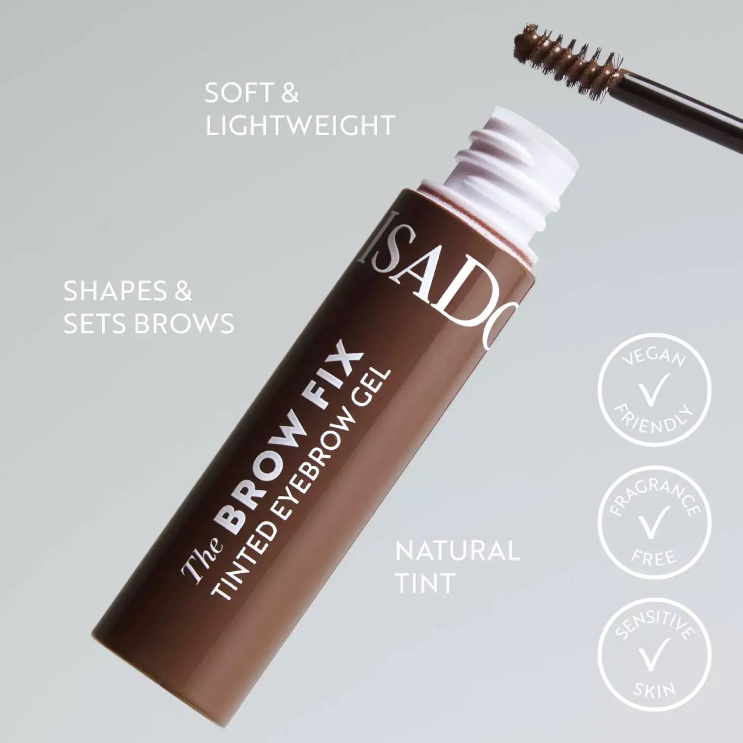 IsaDora The Brow Fix Tinted Eyebrow Gel 05 Taupe