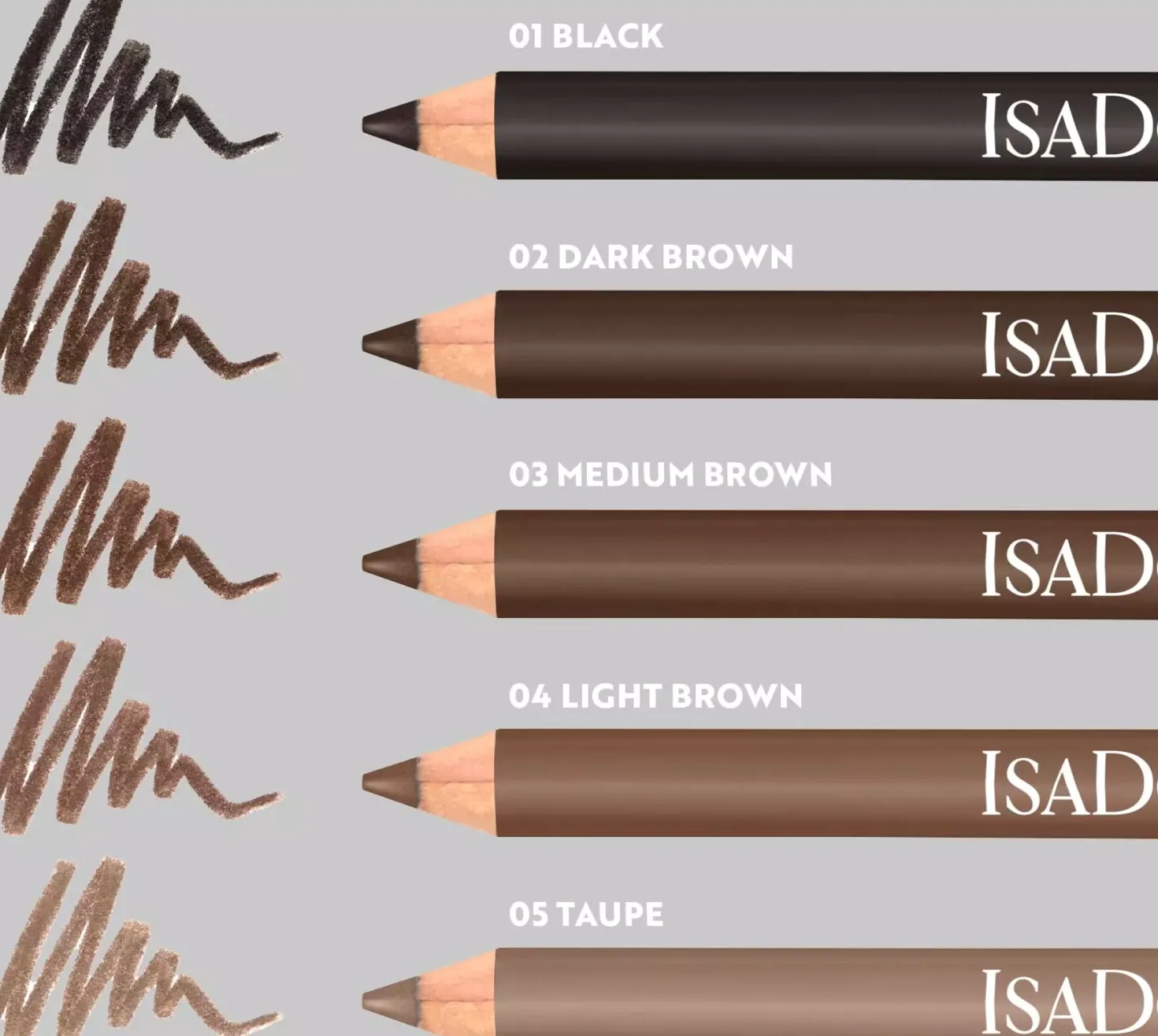 IsaDora The Brow Powder Pen, Shapes, Defines & Fills 02 Dark Brown
