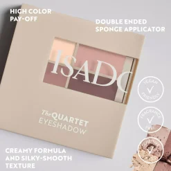 IsaDora The Eyeshadow Quartet 01 Muddy Nudes