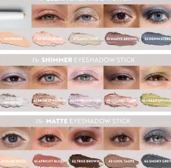 IsaDora The Gleam Eyeshadow Stick Longwear & Water-Resistant 52 Mauve Brown