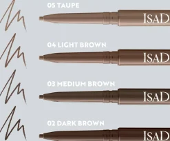 IsaDora The Precision Brow Pen, Definition & Waterproof 02 Dark Brown