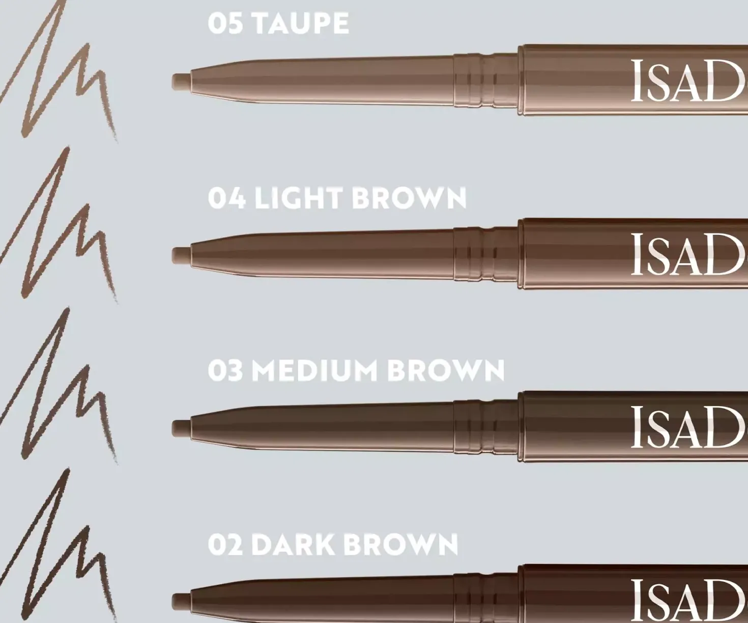 IsaDora The Precision Brow Pen, Definition & Waterproof 02 Dark Brown