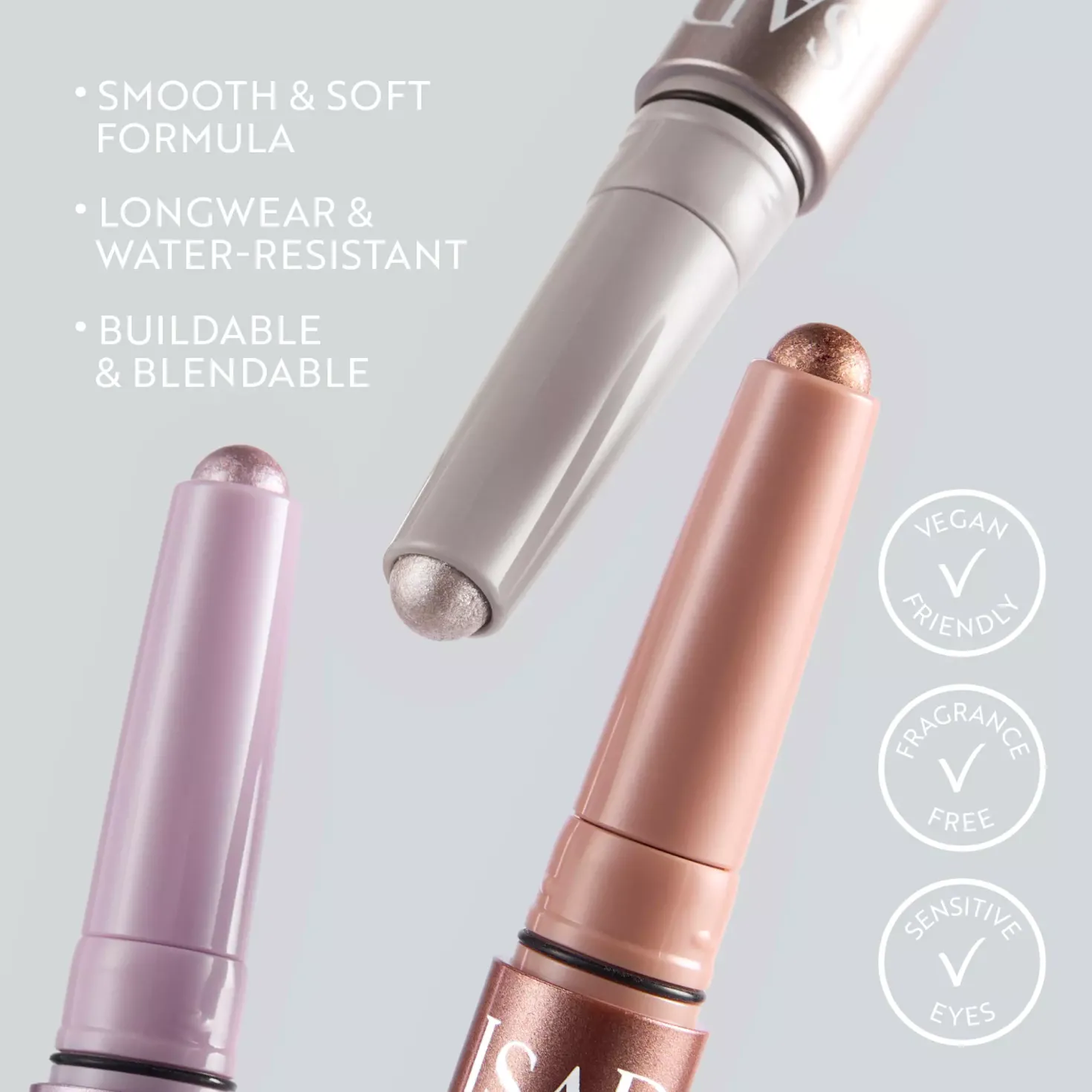 IsaDora The Shimmer Eyeshadow Stick Longwear & Water-Resistant 42 Lavender Vibe