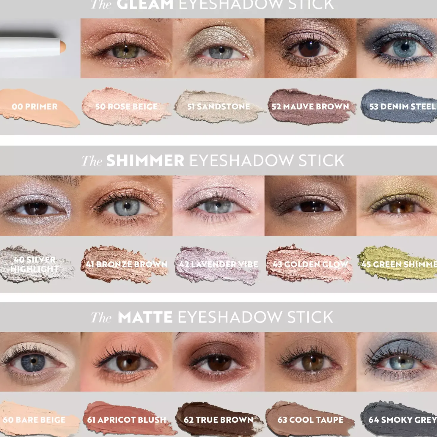 IsaDora The Shimmer Eyeshadow Stick Longwear & Water-Resistant 43 Golden Glow