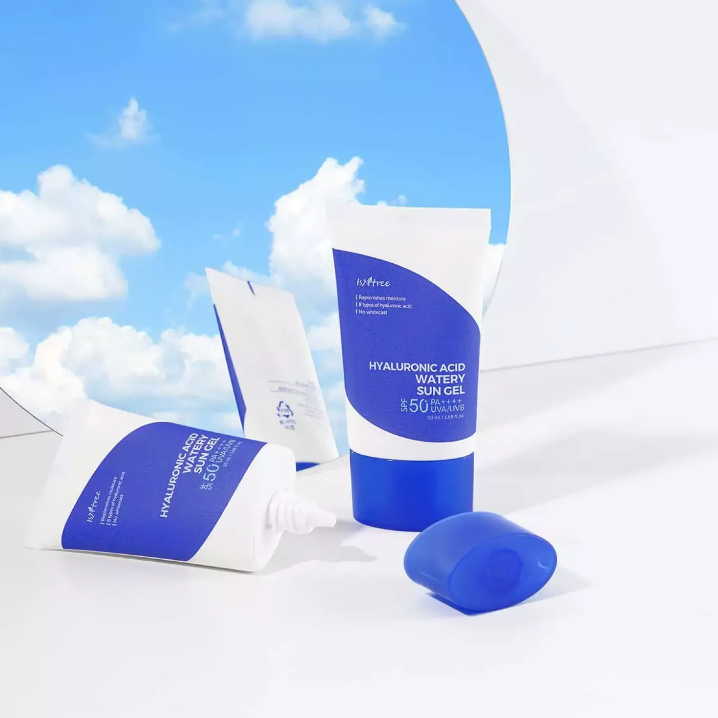 Isntree Bundle Hyaluronic Acid Watery Sun Gel 50 ml x 2