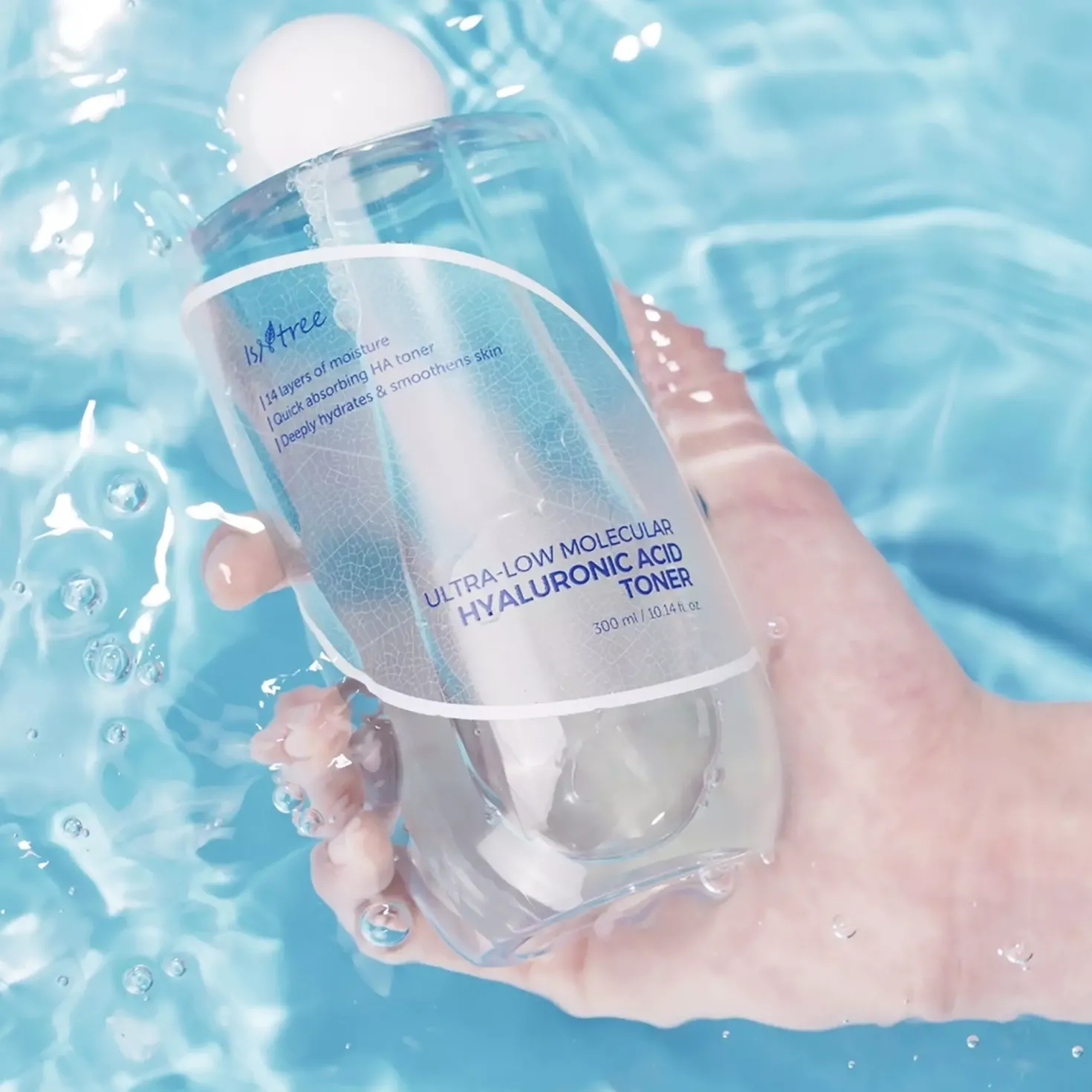 Isntree Ultra-Low Molecular Hyaluronic Acid Toner 300 ml