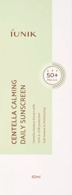iUNIK Centella Calming Daily Sunscreen 60 ml