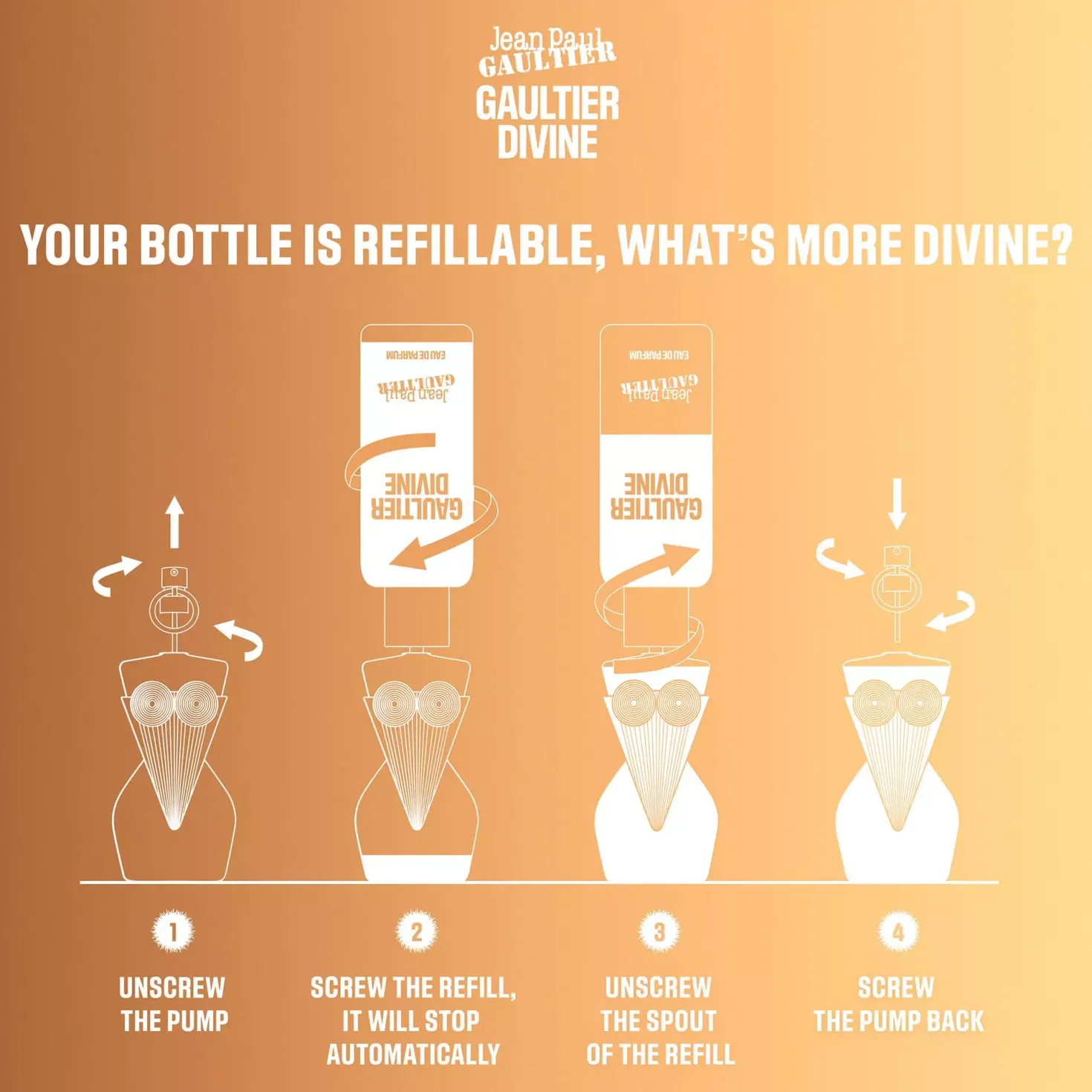 Jean Paul GaultierDivine Eau de Parfum Refill 200 ml