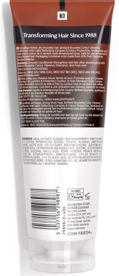 John FriedaBrilliant Brunette Colour Protecting Conditioner 250 ml