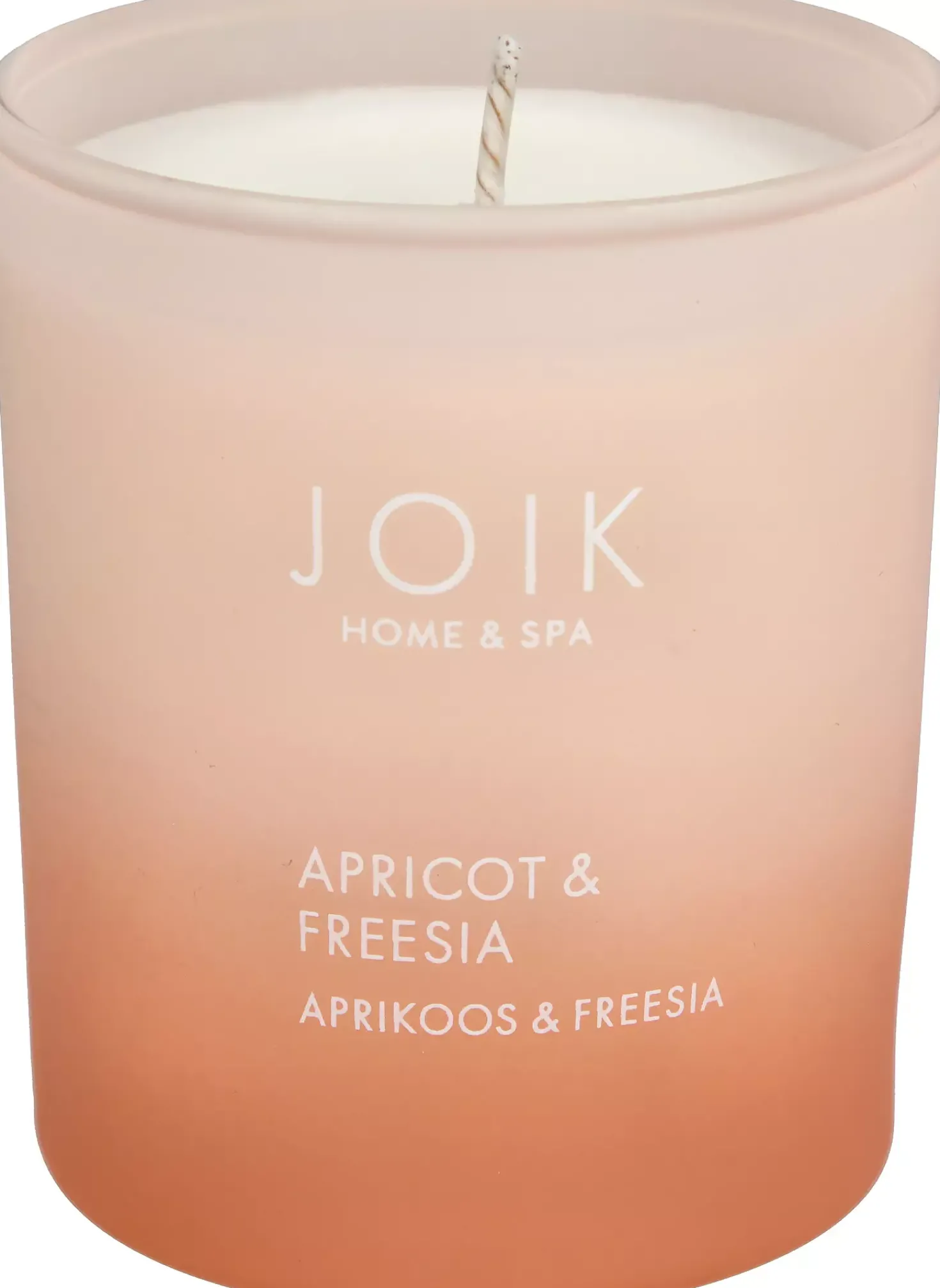 JOIK Organic Scented Candle Apricot & Fresia 150 g