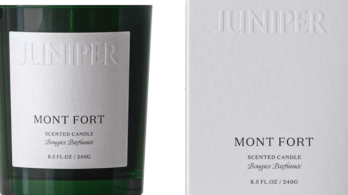 Juniper Mont Fort Scented Candle