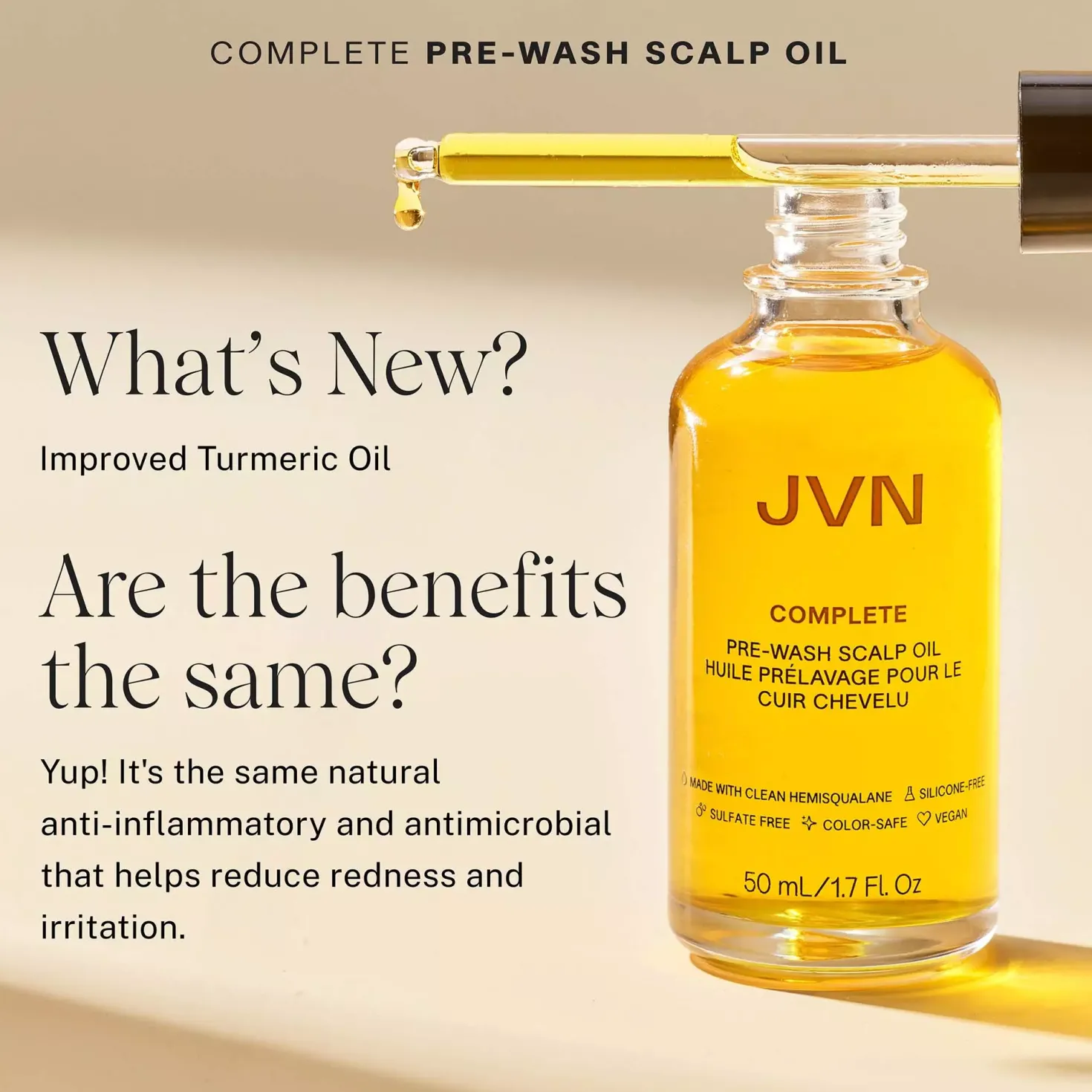 JVN Complete Pre-Wash Scalp Oil 50 ml
