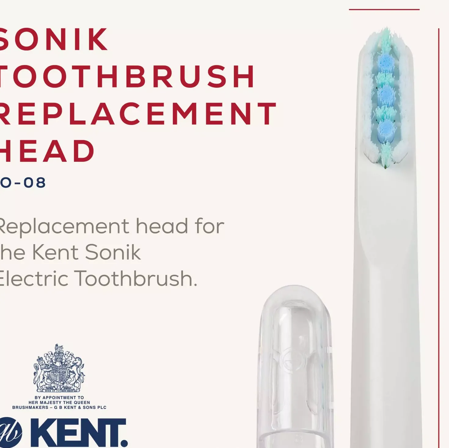 Kent BrushesKent Oral Care SONIK Electric Toothbrush Replacement Head
