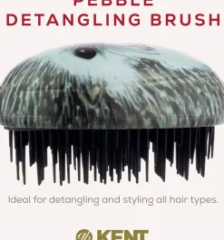 Kent Brushes Pebble Hedgehog Detangling Brush