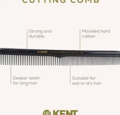Kent Brushes Style Professional Master Barber Comb