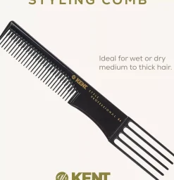 Kent Brushes Style Professional Styling and Lifting Comb
