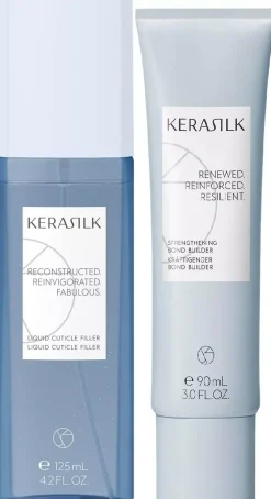 Kerasilk Bond Repair Bundle Liquid Cuticle Filler 125 ml & Strengthening Bond Builder 90 ml