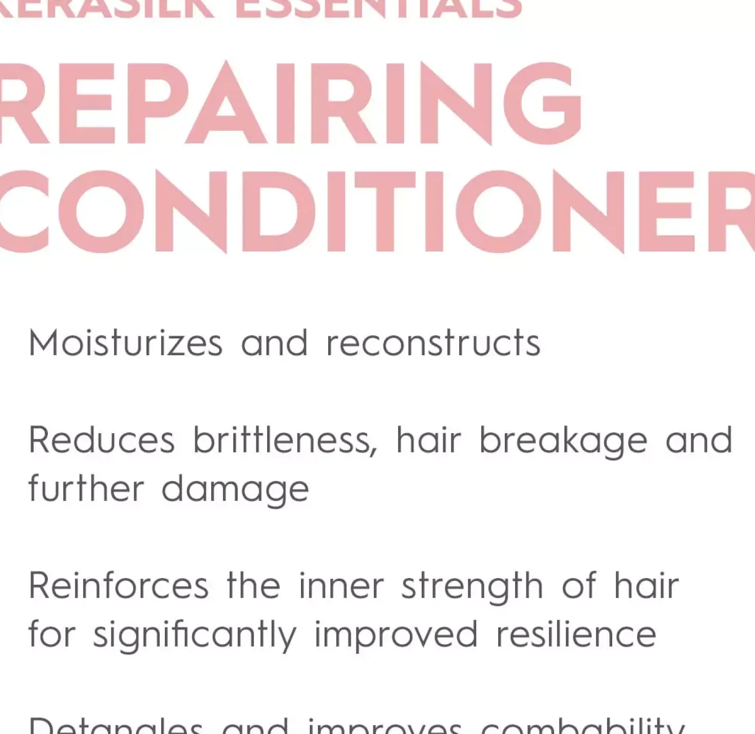 KerasilkESSENTIALS Repairing Conditioner 75 ml
