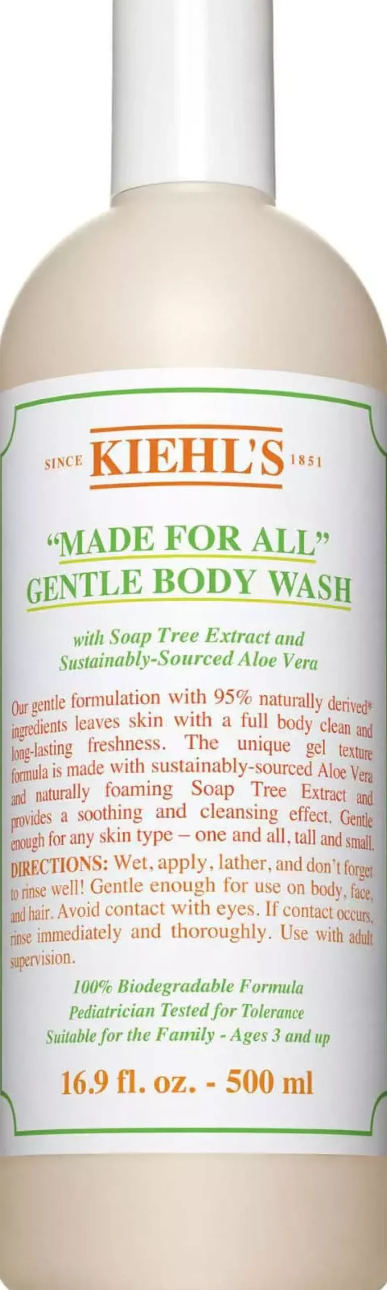 Kiehl'sMade for All Gentle Body Wash 500 ml