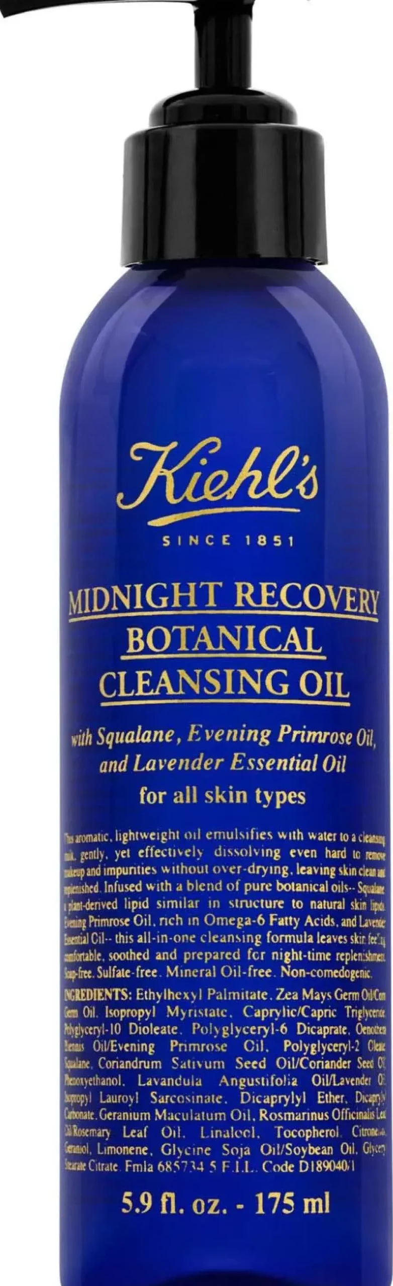 Kiehl'sMidnight Recovery Botanical Cleansing Oil 175 ml