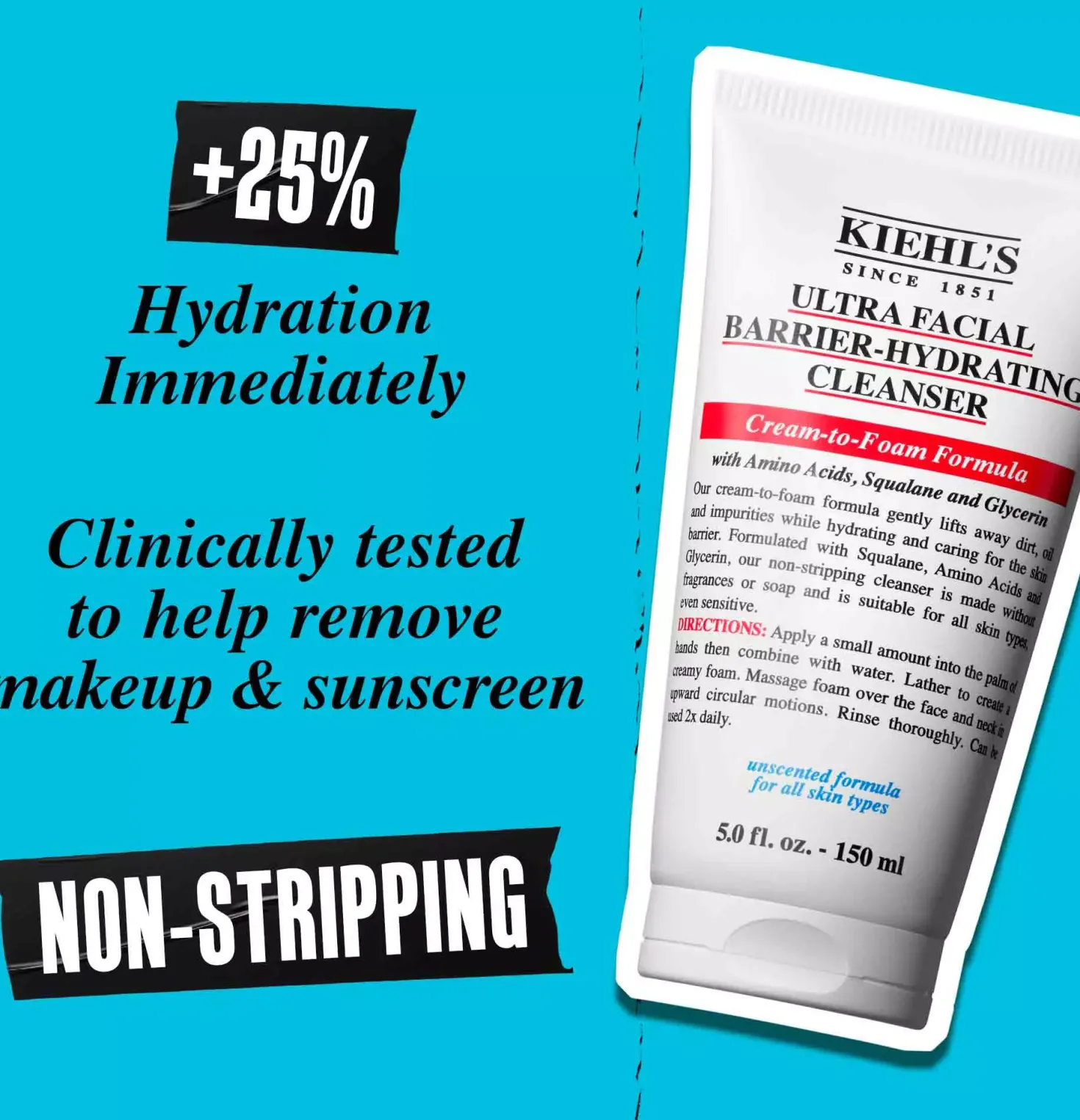 Kiehl'sUltra Facial Barrier-Hydrating Cleanser 75 ml