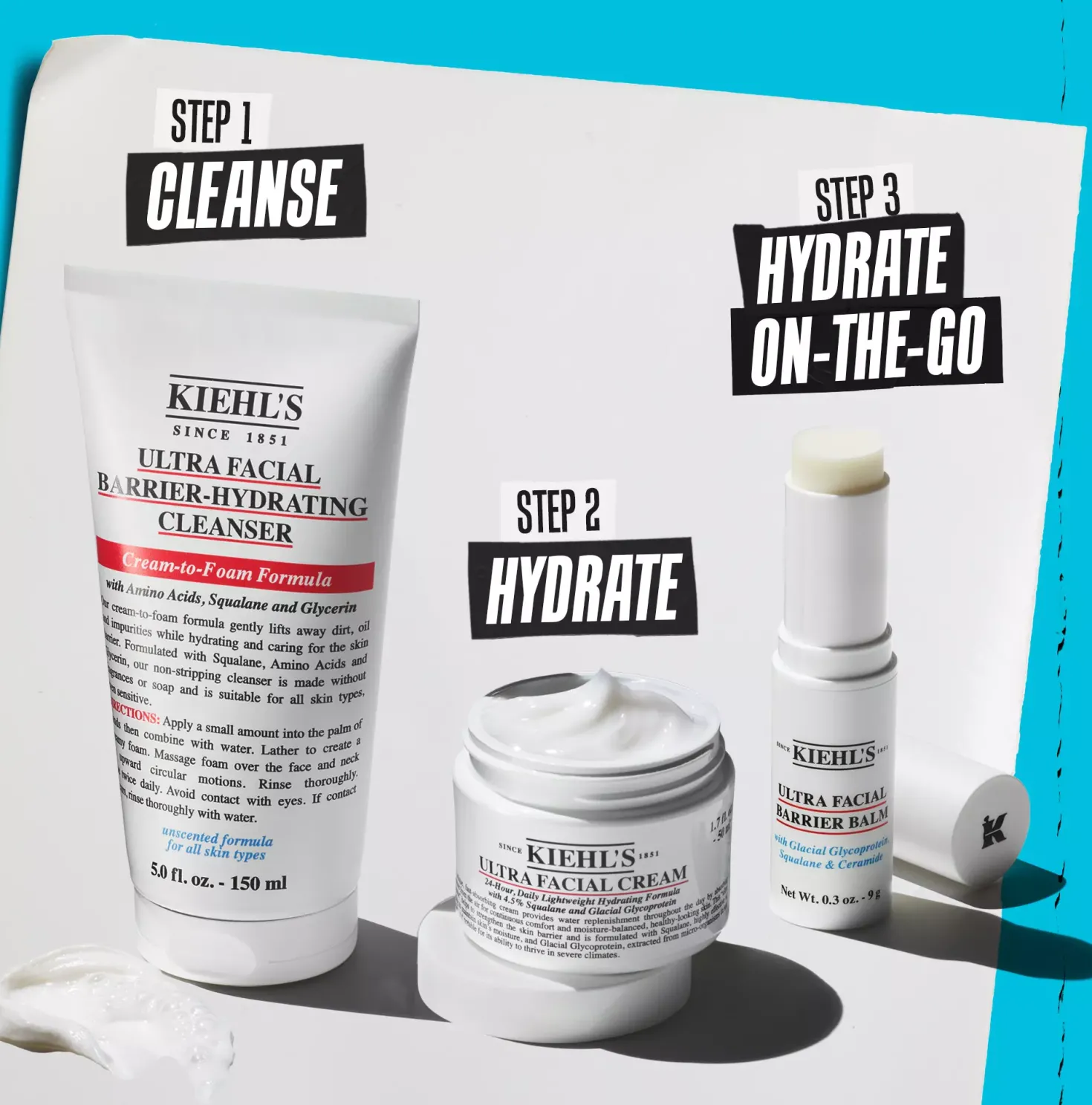 Kiehl'sUltra Facial Barrier-Hydrating Cleanser 75 ml