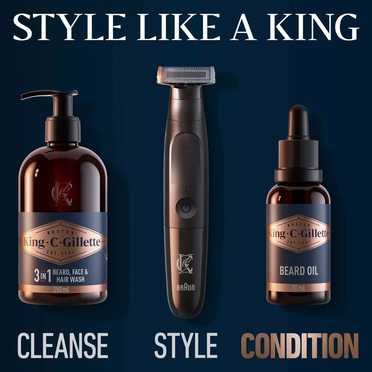 King C. Gillette Beard Oil 30 ml