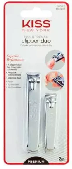 Kiss Nail & Toenail Clipper Duo