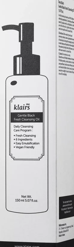 KlairsGentle Black Fresh Cleansing Oil 30 ml