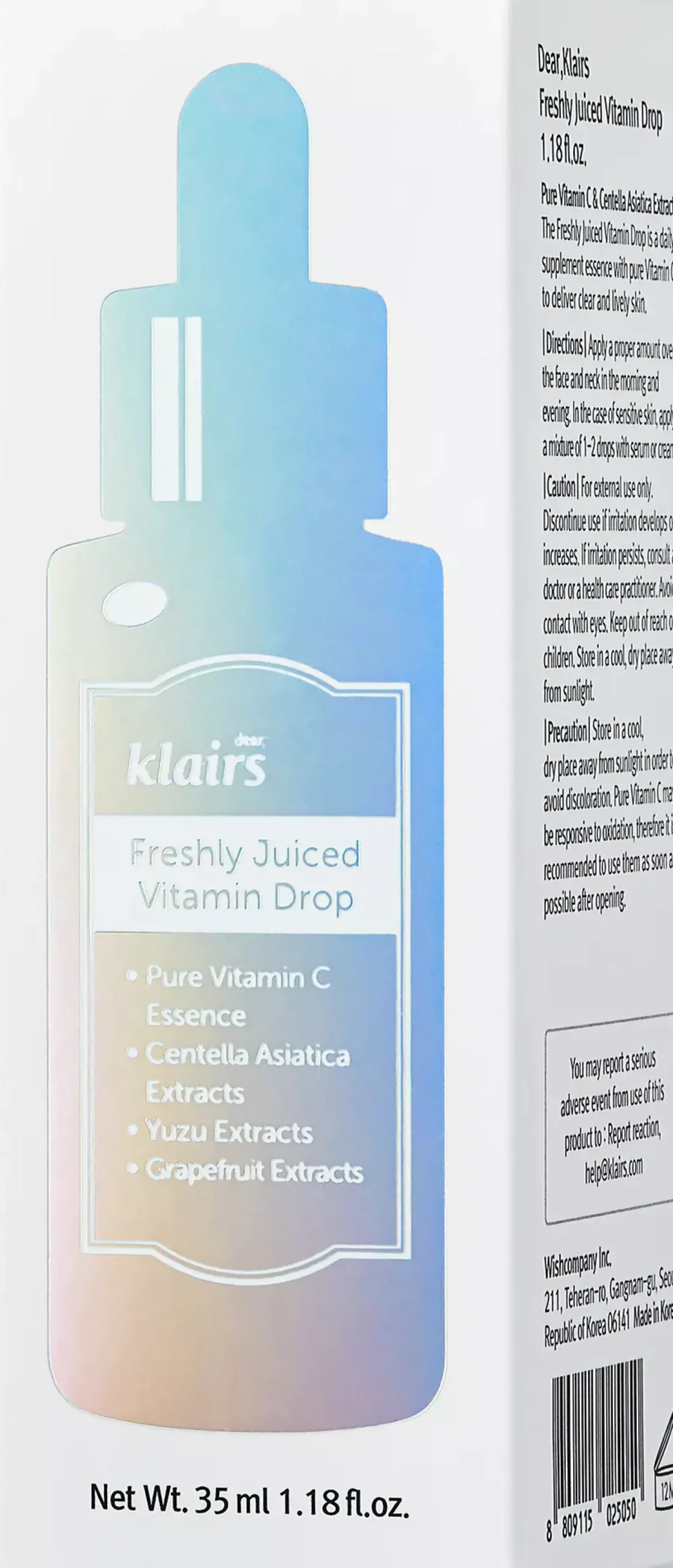 KlairsVitamin Freshly Juiced Vitamin Drop 35 ml