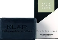 Klar Seifen Activated Charcoal Face Soap 100 g