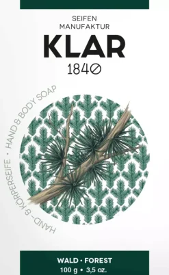 Klar Seifen Forest Soap - Waldseife 100 g