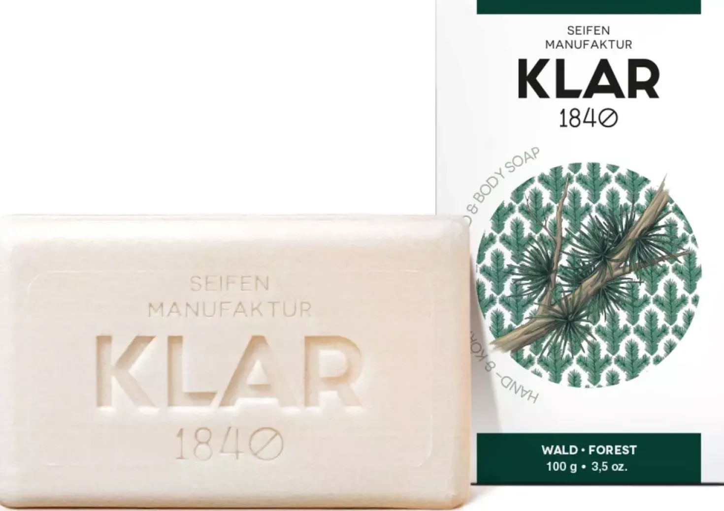 Klar Seifen Forest Soap - Waldseife 100 g