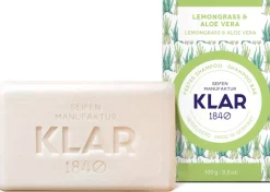 Klar Seifen Lemongrass & Aloe Vera Shampoo Bar 100 g