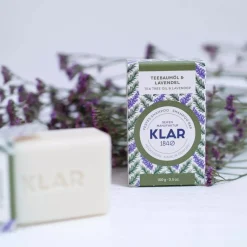 Klar Seifen Tea Tree Oil & Lavender Shampoo Bar 100 g