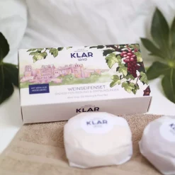 Klar Seifen Wine Soaps Red and White - Gift Set 300 g