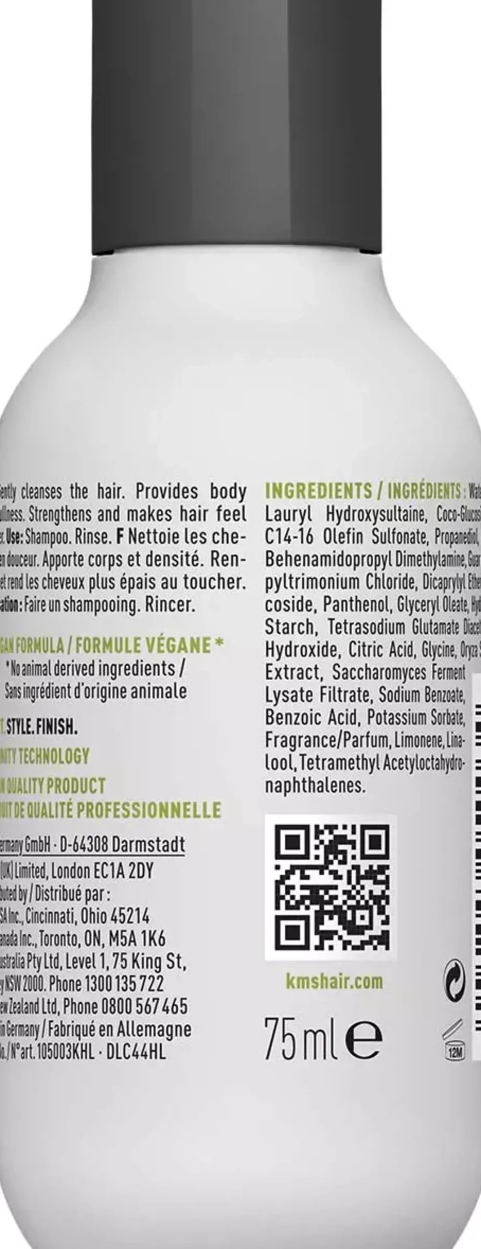 KMSAddVolume START Shampoo 75 ml