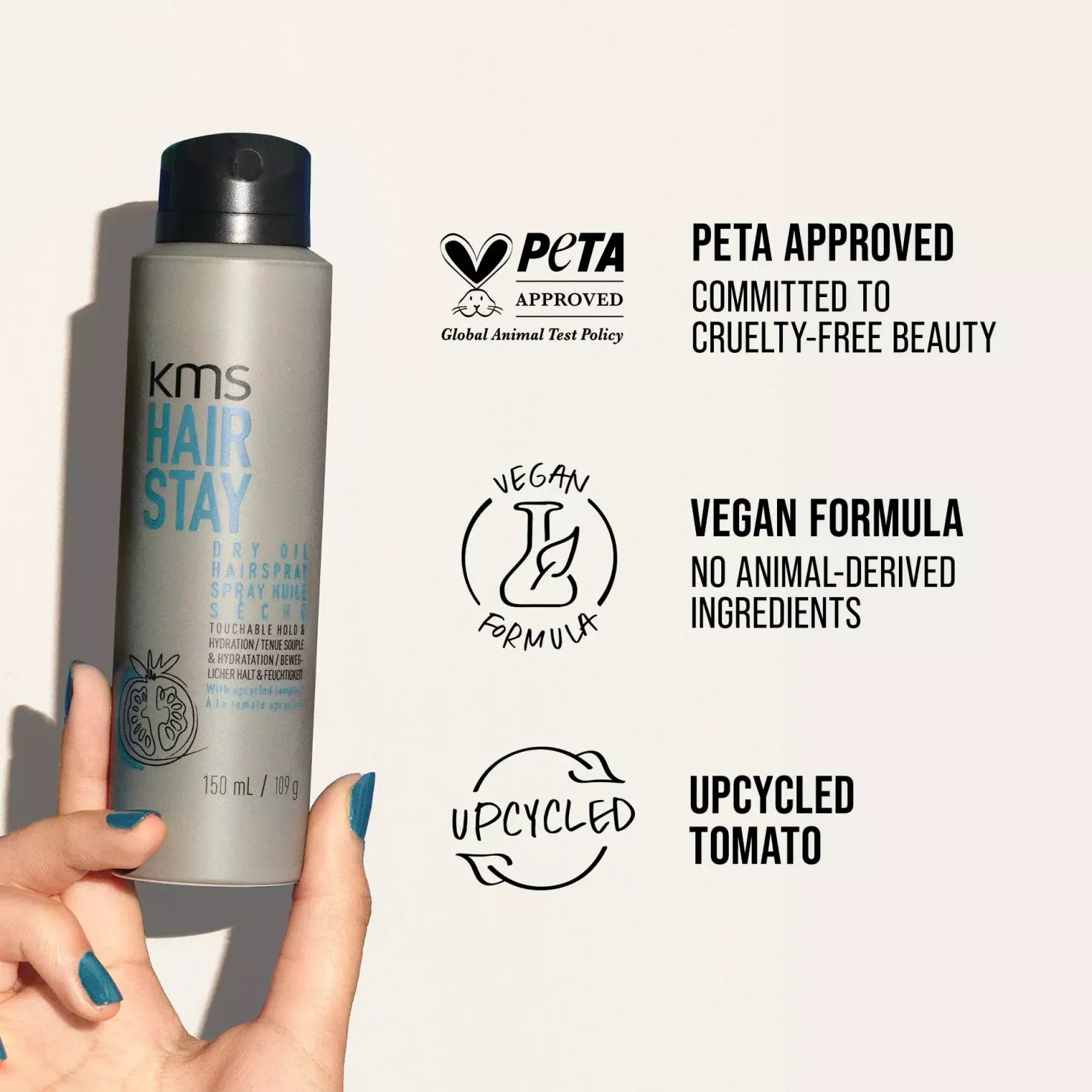 KMSHairStay Dry Oil Hairspray 75 ml