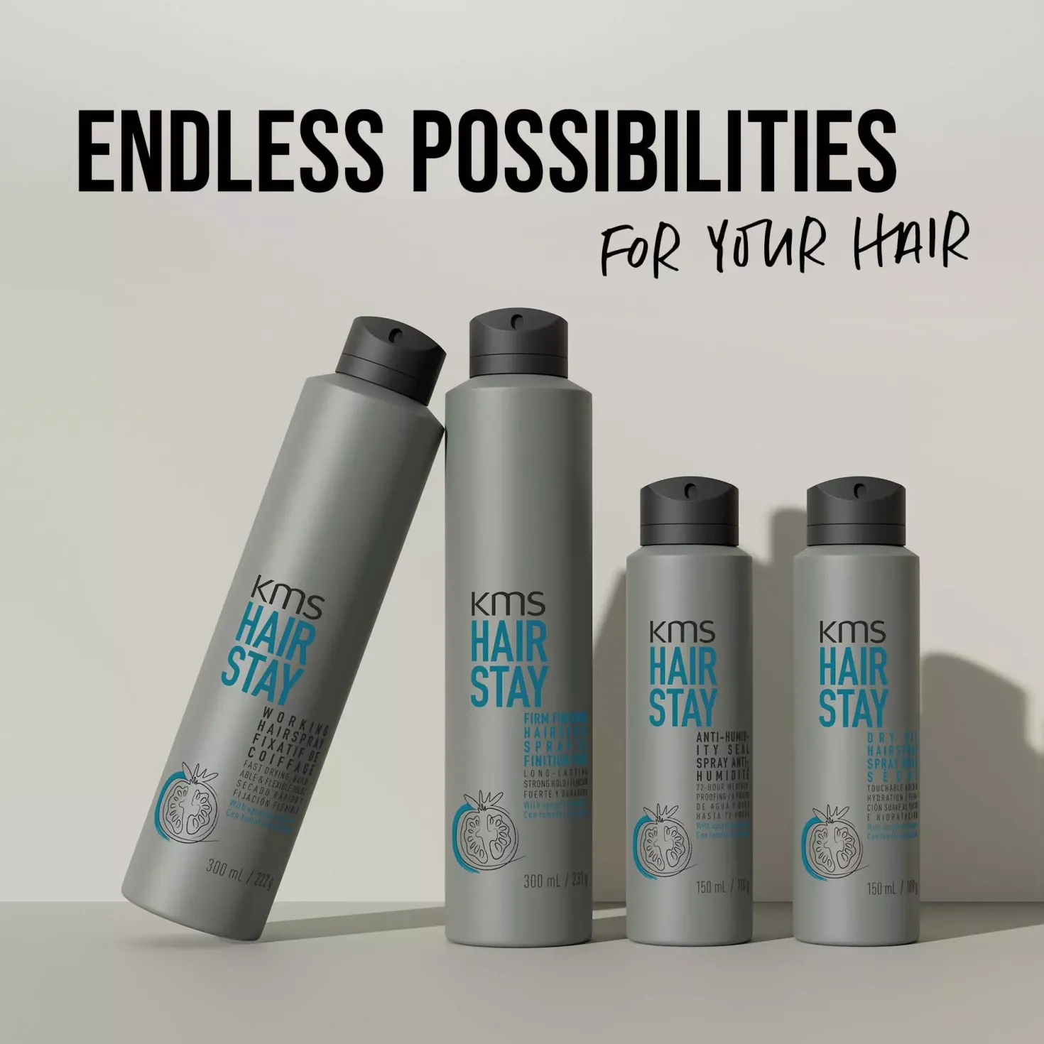 KMSHairStay Firm Finishing Hairspray 75 ml