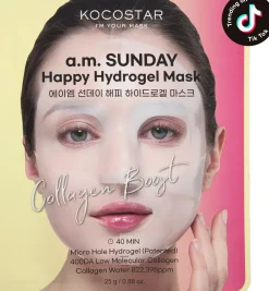 KOCOSTAR a.m. SUNDAY Happy Hydrogel Mask