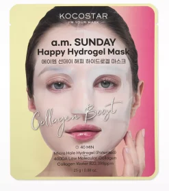 KOCOSTAR a.m. SUNDAY Happy Hydrogel Mask