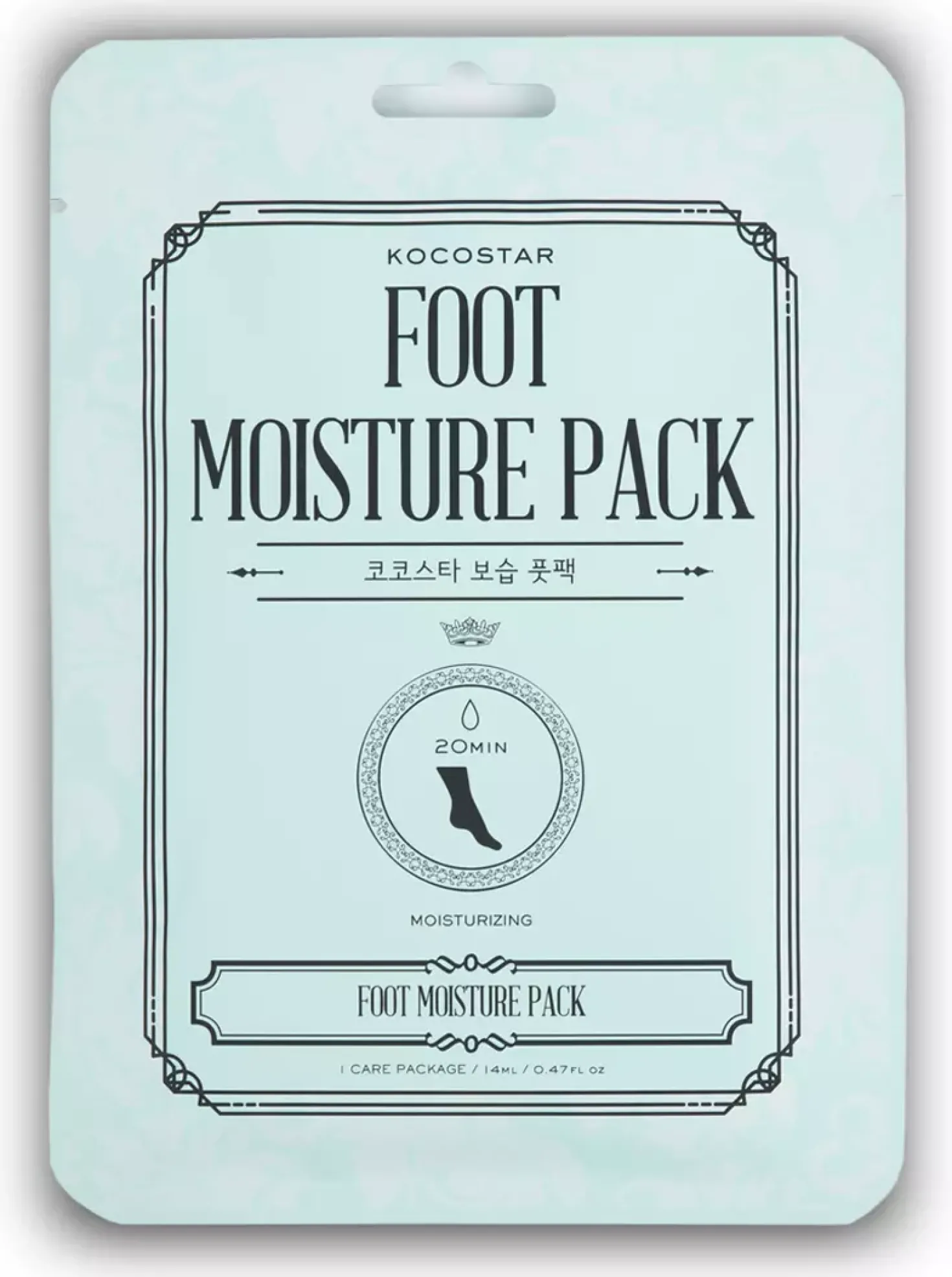 KOCOSTAR Foot Moisture Pack- mint 14 ml