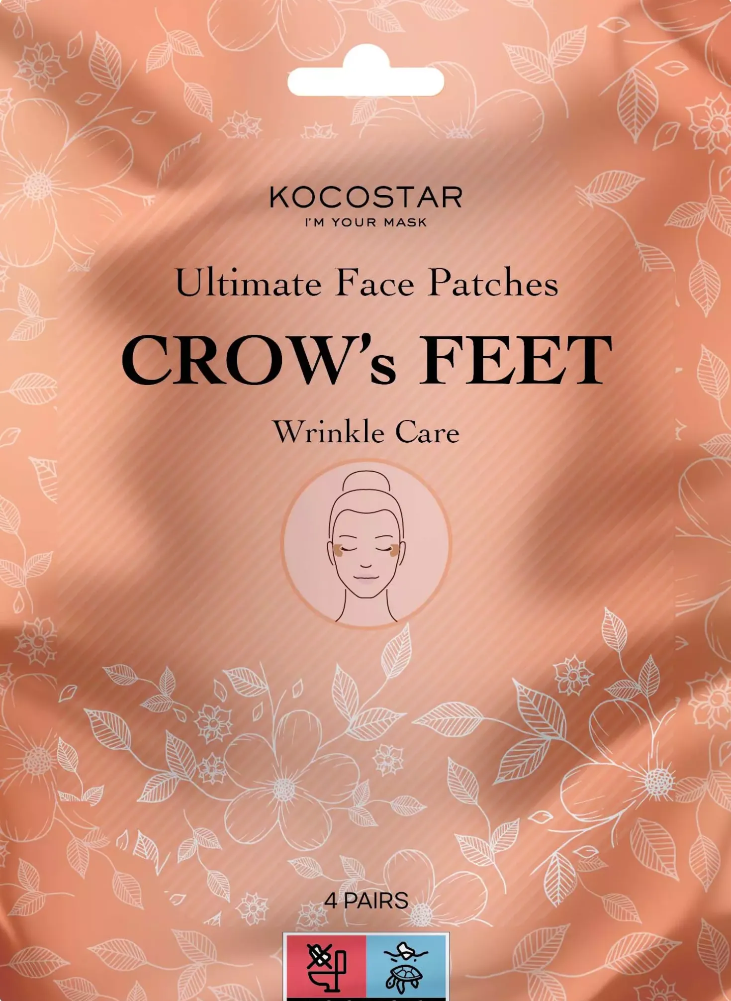 KOCOSTAR Ultimate Face Patches Crow's Feet 4 pairs