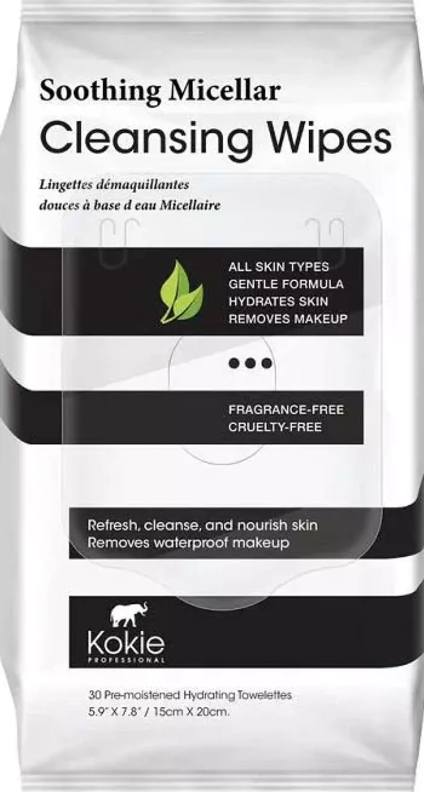 Kokie Cosmetics Cleasning Wipes