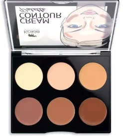 Kokie Cosmetics Cream Contour Kit Light/Medium
