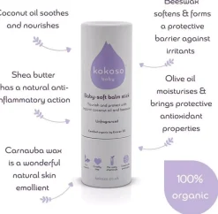 Kokoso Baby Twist Up Unfragranced Balm 13 g