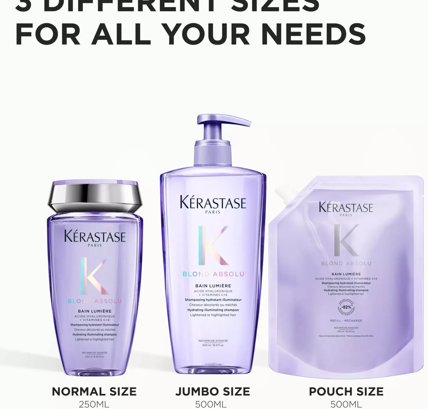 KérastaseBlond Absolu Bain Lumière Shampoo for lightened or highlighted hair 250 ml